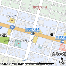 鳥取大通5丁目周辺の地図