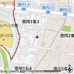 シュヴェール澄川周辺の地図