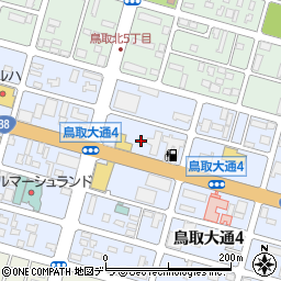 北日本石油株式会社　釧路販売支店鳥取給油所周辺の地図