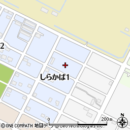 北海道夕張郡長沼町しらかば1丁目4周辺の地図