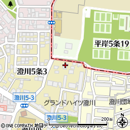 クリオ澄川壱番館周辺の地図