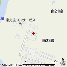 北海道釧路町（釧路郡）別保原野（南２２線）周辺の地図