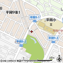 気楽道治療院周辺の地図