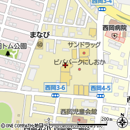 東京靴流通センター　西岡店周辺の地図