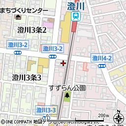 北洋銀行澄川中央支店 ＡＴＭ周辺の地図