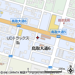 北海道釧路市鳥取大通6丁目周辺の地図