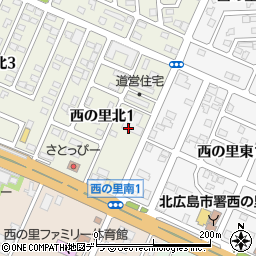 Eはうす札幌周辺の地図