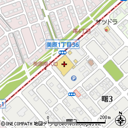 東京スター銀行コープさっぽろ曙店 ＡＴＭ周辺の地図