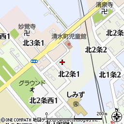 清水町役場　第一保育所周辺の地図