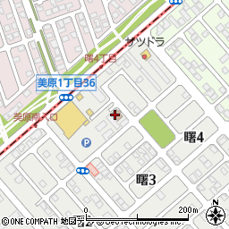 釧路町役場　曙地区会館周辺の地図