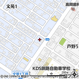 出光リテール販売株式会社北海道カンパニー文苑給油所周辺の地図