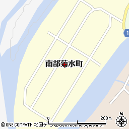 北海道夕張市南部菊水町周辺の地図