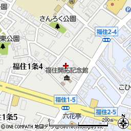 北海道信連サービス株式会社　本店周辺の地図