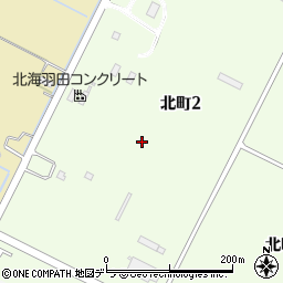 北海道夕張郡長沼町北町2丁目周辺の地図