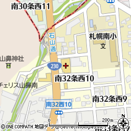 札幌トヨタ自動車藻岩店周辺の地図