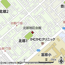釧路町役場　北都地区会館周辺の地図
