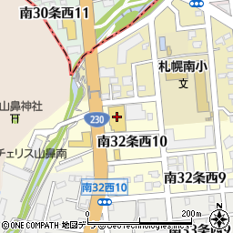 札幌トヨタ　藻岩支店周辺の地図