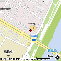スターバックスコーヒー釧路鶴見橋店周辺の地図