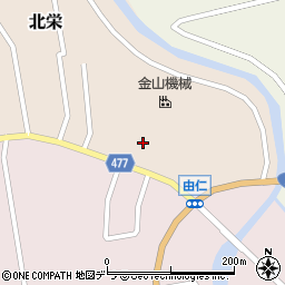 北海道夕張郡由仁町北栄174周辺の地図