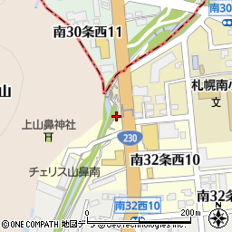 北海道札幌市南区南３１条西11丁目周辺の地図
