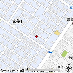 コーポひまわり文苑周辺の地図