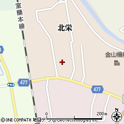 北海道夕張郡由仁町北栄148周辺の地図