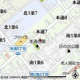 角川治療室周辺の地図