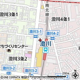 カラオケ本舗まねきねこ 札幌澄川店周辺の地図