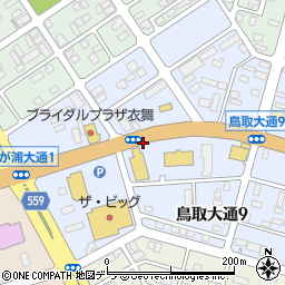 北海道釧路市鳥取大通9丁目周辺の地図