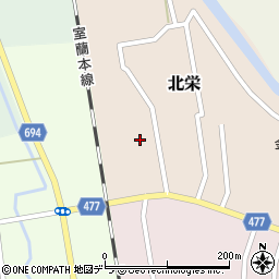北海道夕張郡由仁町北栄119周辺の地図