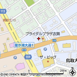 釧路オートワン周辺の地図