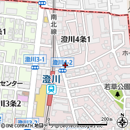 トップゼミナール澄川校周辺の地図