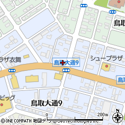大地みらい信用金庫鳥取西支店周辺の地図