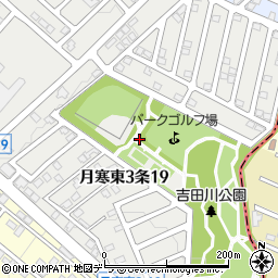 吉田川公園トイレ３周辺の地図