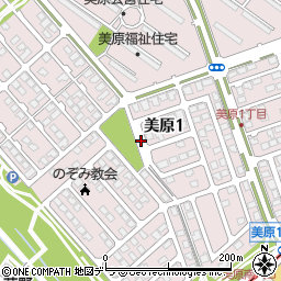 〒085-0065 北海道釧路市美原の地図
