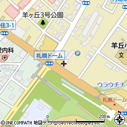 アート引越センター 札幌支店周辺の地図