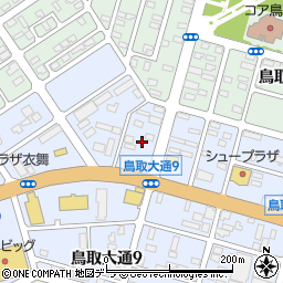 北海道釧路市鳥取大通9丁目3周辺の地図