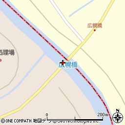 広幌橋周辺の地図