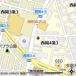 札幌ライフ歯科クリニック周辺の地図