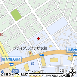 北海道釧路市鳥取大通9丁目6周辺の地図