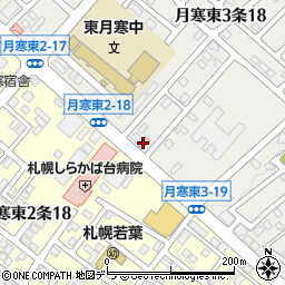 北野通内科循環器クリニック周辺の地図