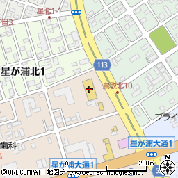 オートバックス釧路星が浦周辺の地図