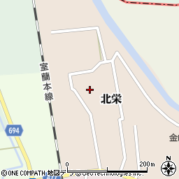 北海道夕張郡由仁町北栄94周辺の地図