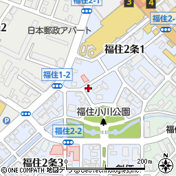 札幌ハリストス正教会周辺の地図