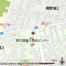 釧路市立鶴野児童センター周辺の地図