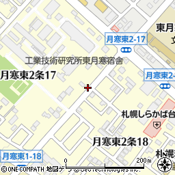 札幌ドームT邸akippa駐車場周辺の地図