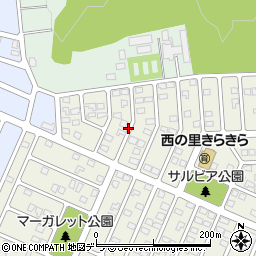 北海道北広島市西の里北4丁目の地図 住所一覧検索 地図マピオン