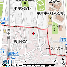 コープ野村澄川第１管理事務所周辺の地図