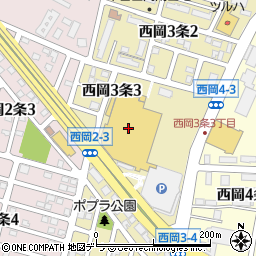 コジマ×ビックカメライオン西岡店周辺の地図