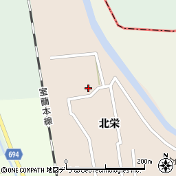 北海道夕張郡由仁町北栄31周辺の地図
